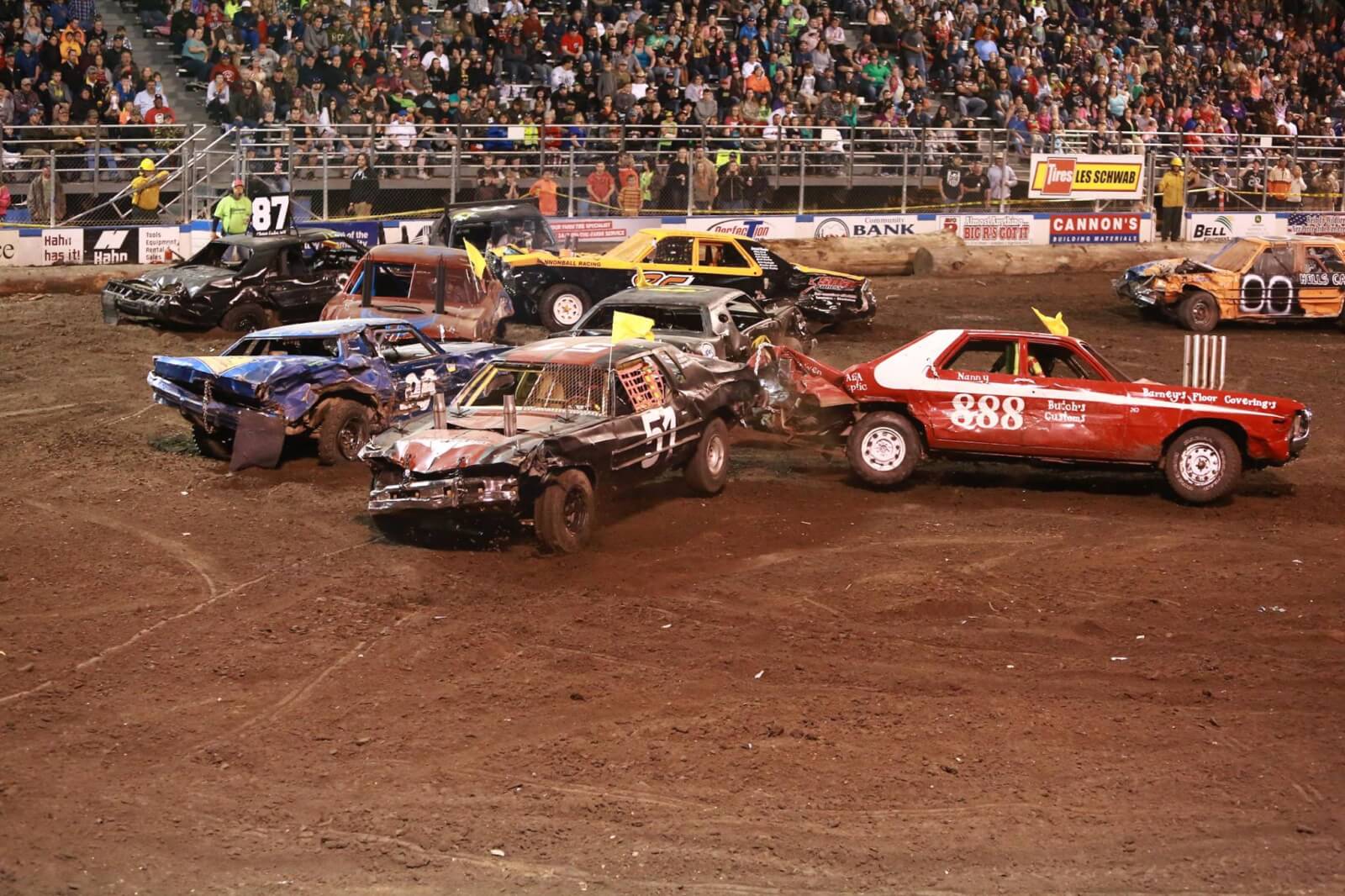 Smash Bash Demolition Derby Visit LC Valley