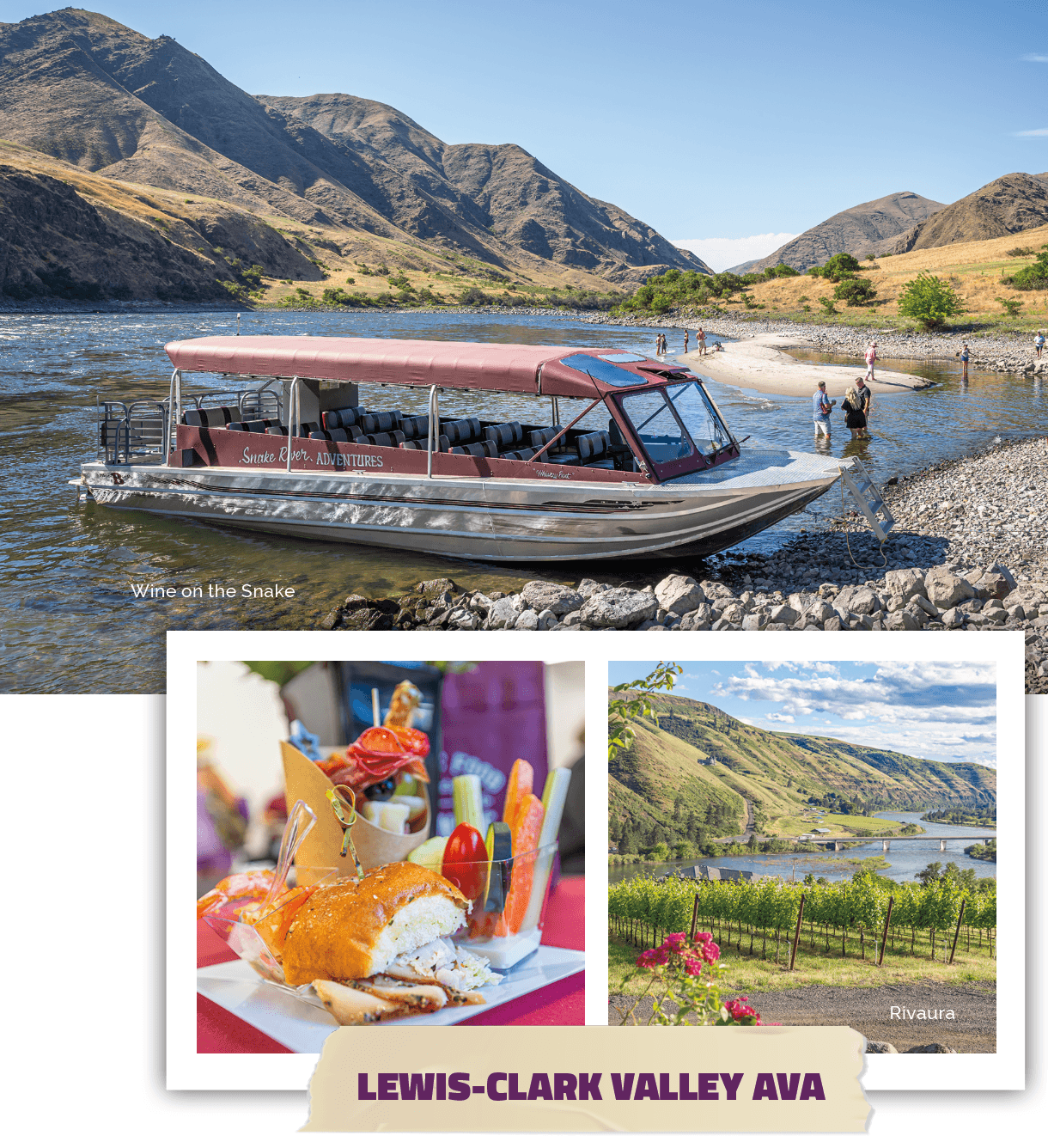 Sip & Tour Lewis Clark Valley Wineries