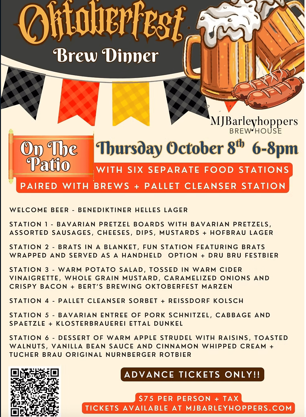 Oktoberfest Brew Dinner Oktoberfest Brew Dinner